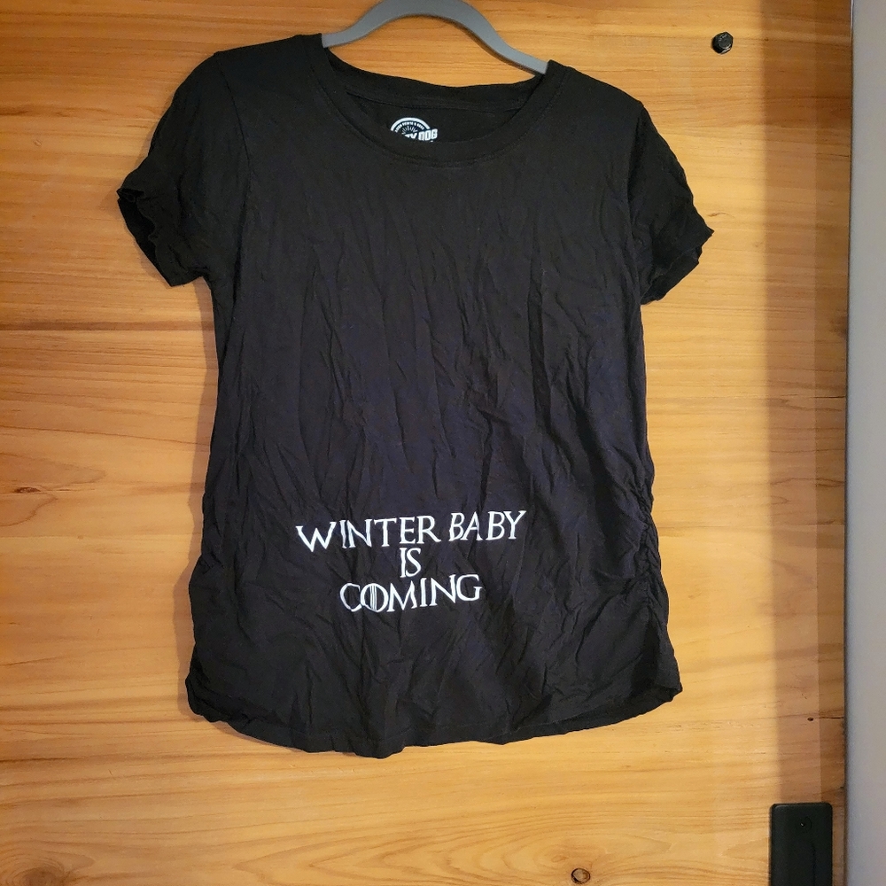 GOT maternity shirt, size L, EUC